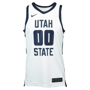 Men's Nike Utah State 00 Basketball Jersey